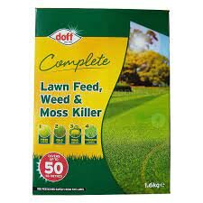 Doff Complete Lawn, Weed & Mosskiller 1.6kg