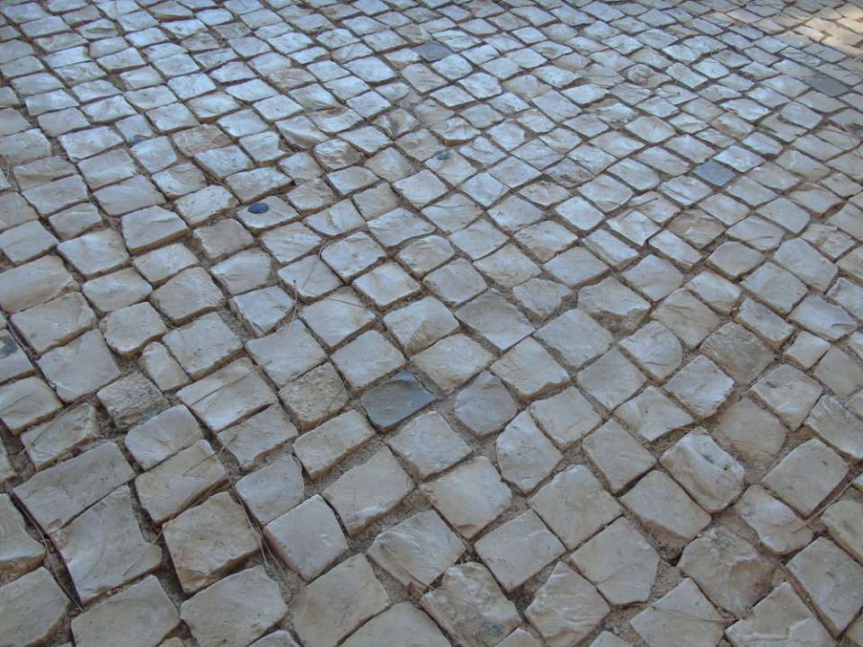 Sandstone cobbles - Slemish Landscape Centre