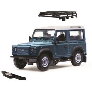Britains Land Rover Defender With Roof Rack & Winch
