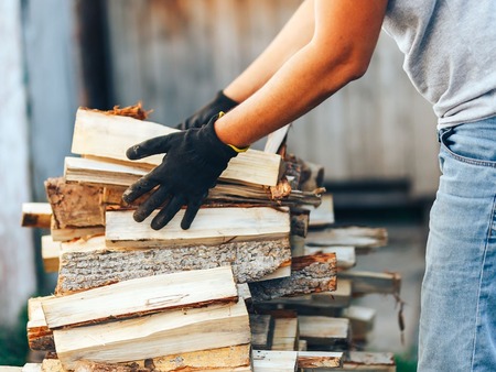 Firewood Stacking Service