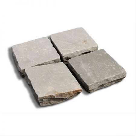 Kandla Grey Natural Sandstone Cobbles
