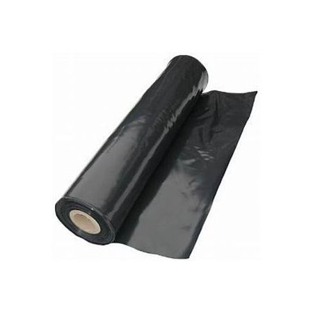 Polythene Sheet 1000g Black 4Mx25M 250MU