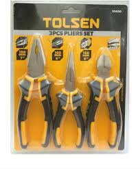 Tolsen 3pc Plier Set